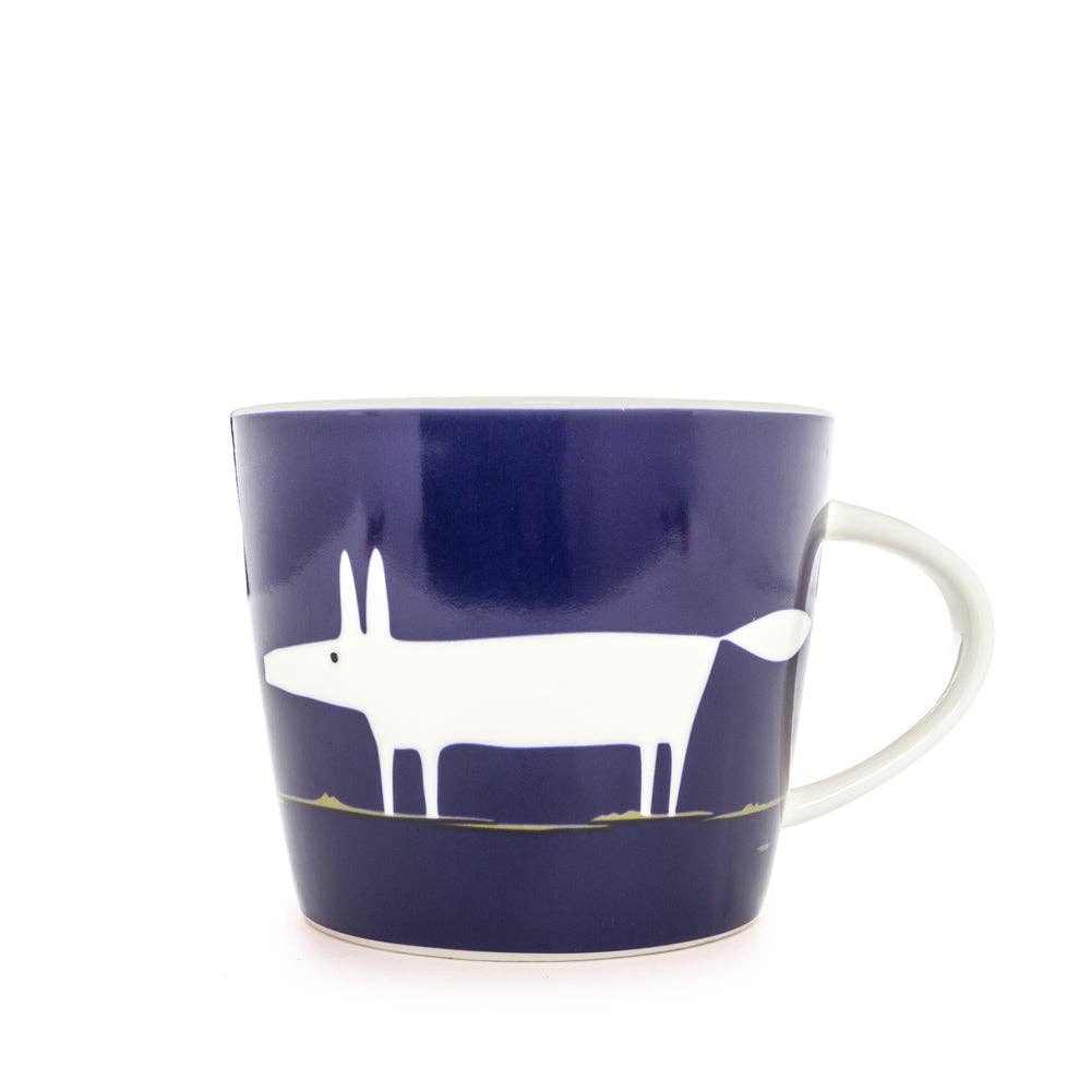 Keith Brymer Jones Collaborations - Scion Living - Mug Mr Fox - Indigo